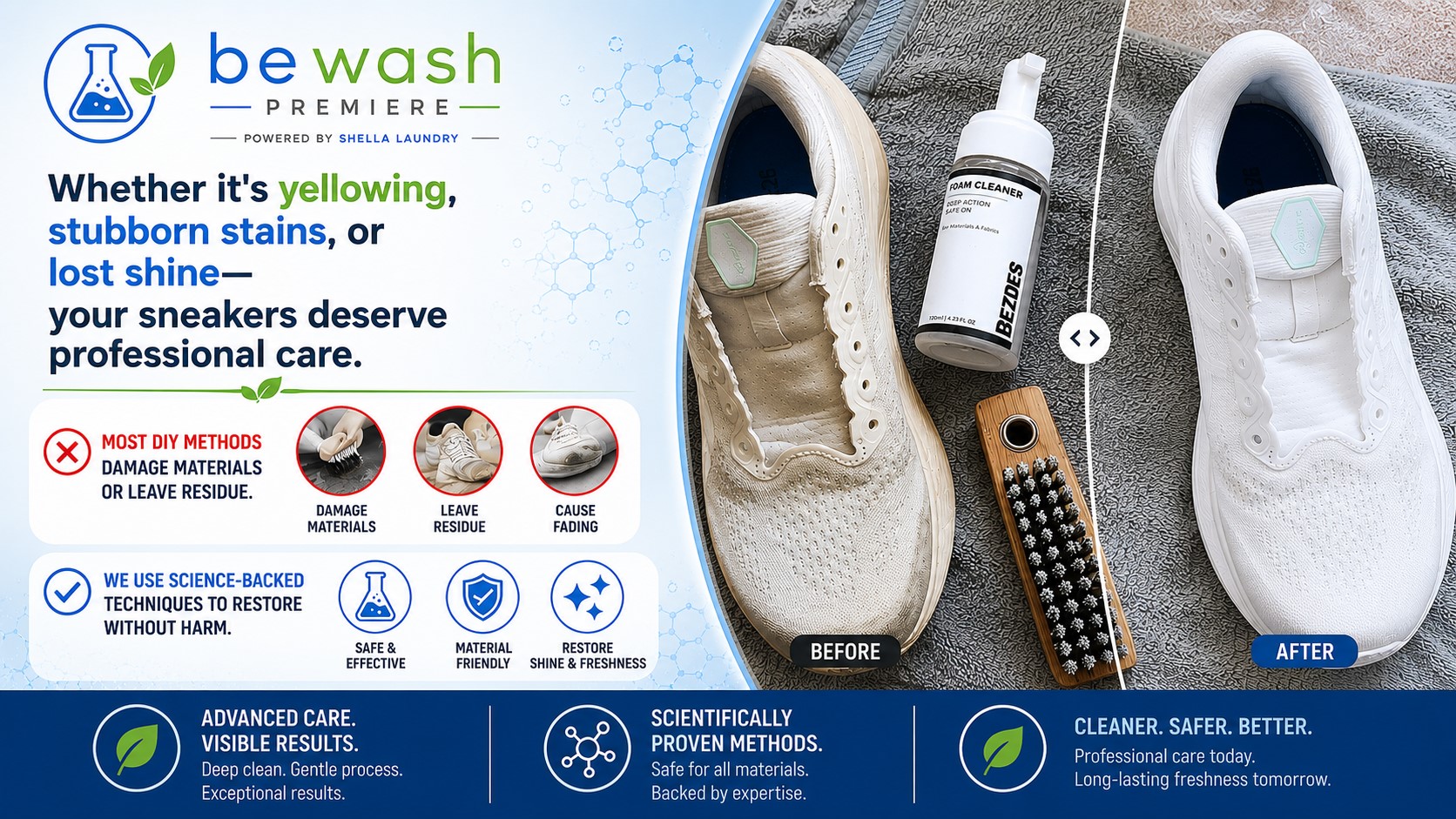 Shella laundry Shoes care treatment Shella laundry shoes care treatment