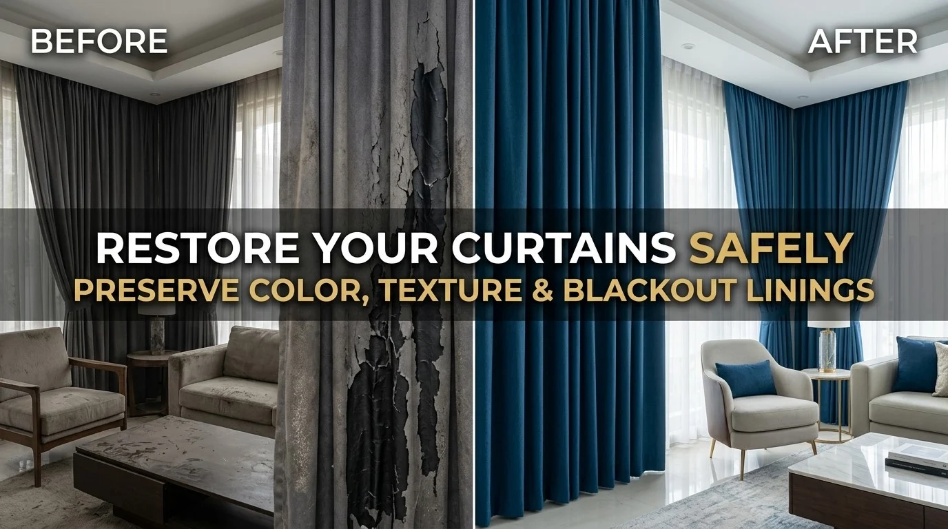 Curtain cleaning service Surabaya
