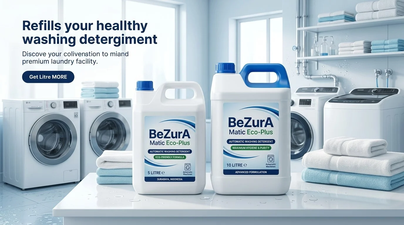 BeZurA Matic Eco-Plus professional automatic washing machine formulation