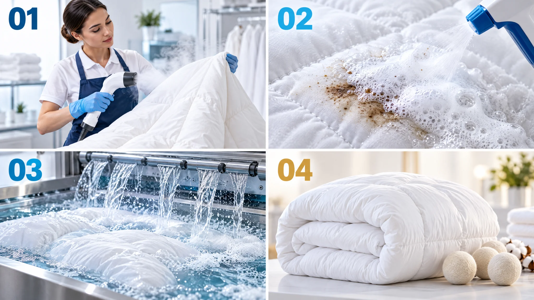 Premium bed cover and duvet care for homes in Surabaya