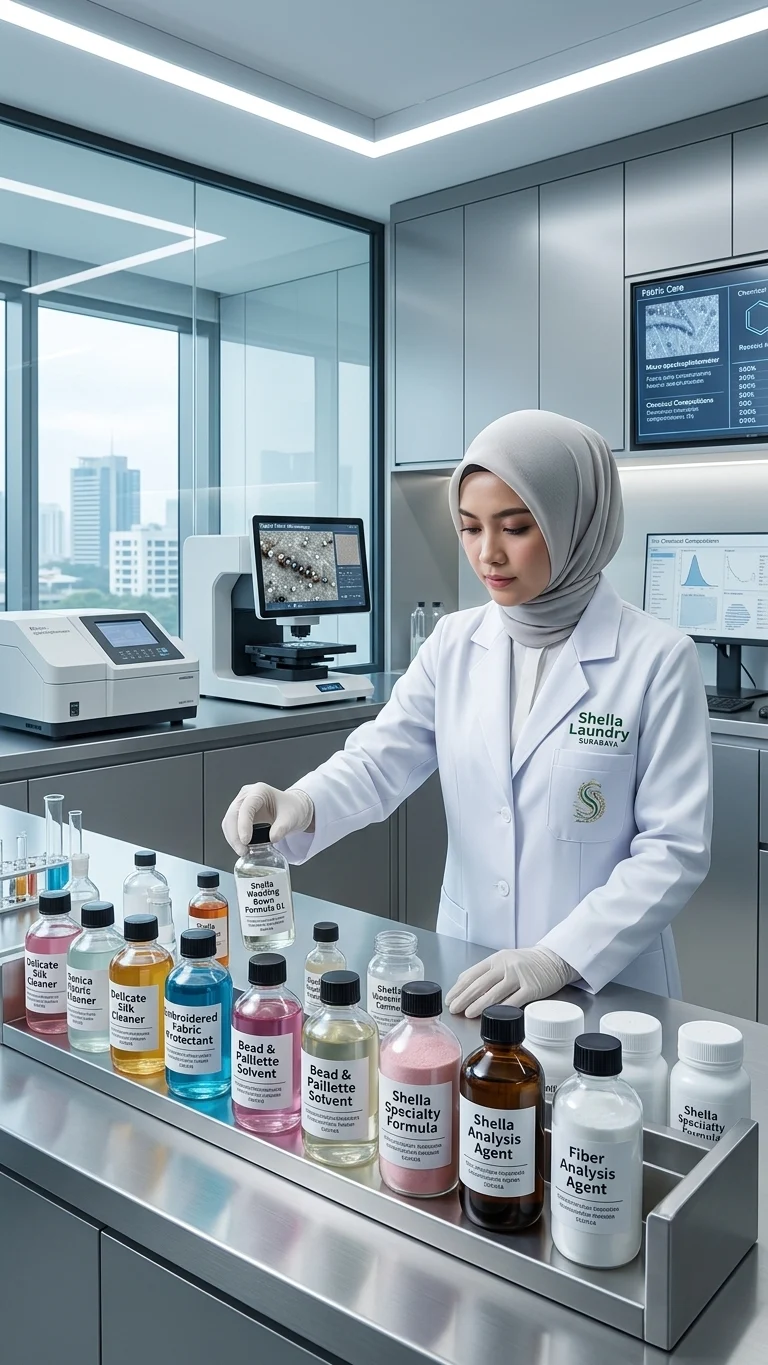Persiapan proses pencucian tekstil secara profesional