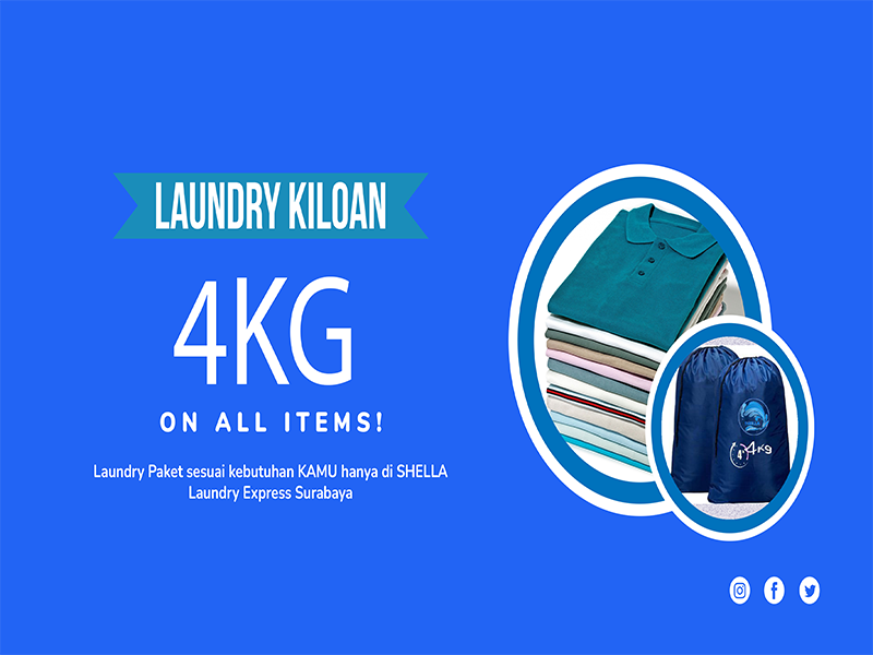 Prices shella laundry kiloan reguler