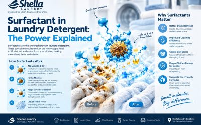 The Power of Surfactant in Laundry Detergent